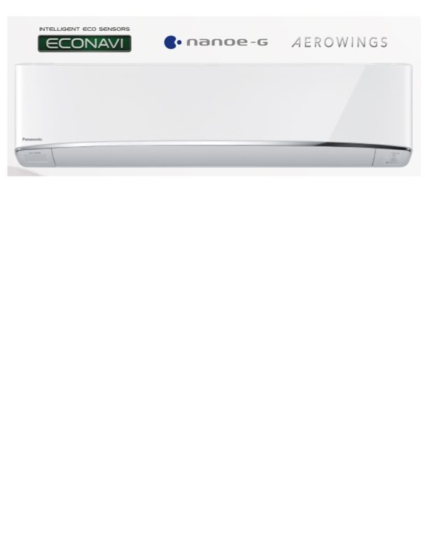 PANASONIC 1HP A/C: CS-XV9UKD