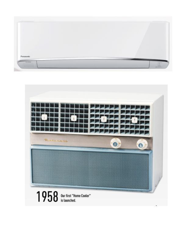 PANASONIC 2HP A/C: CS-XV12UKD-3