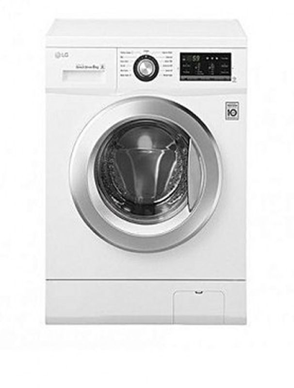 LG  7.5KG FRONT LOAD INVERTER WASHING MACHINE - FH2J3QDNPO (WHITE)