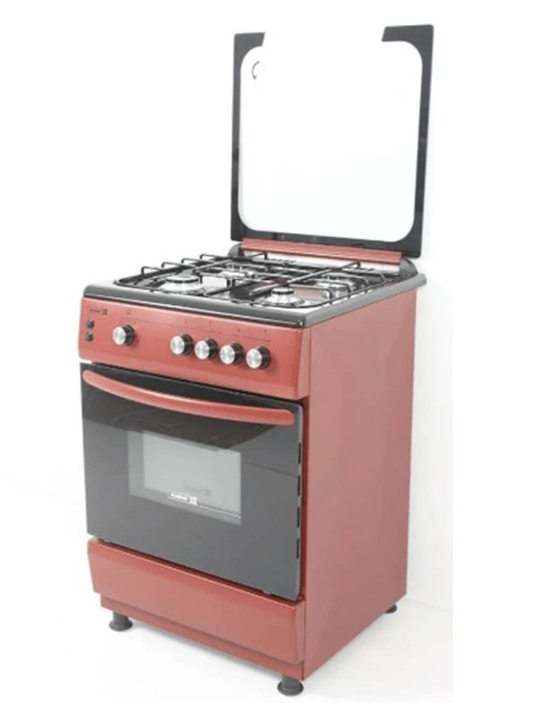 SCANFROST GAS COOKER - CK6400R (RED)