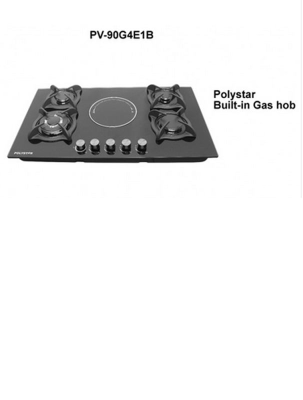 POLYSTAR BUILT IN GAS COOKER:  PV-90G4E1B